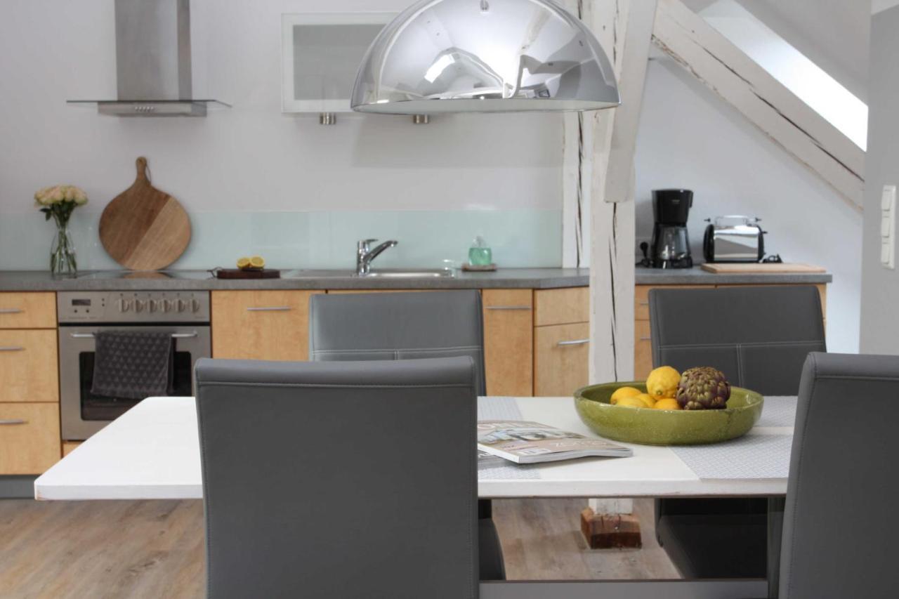 Ferienwohnung Bauhausblick デッサウ エクステリア 写真