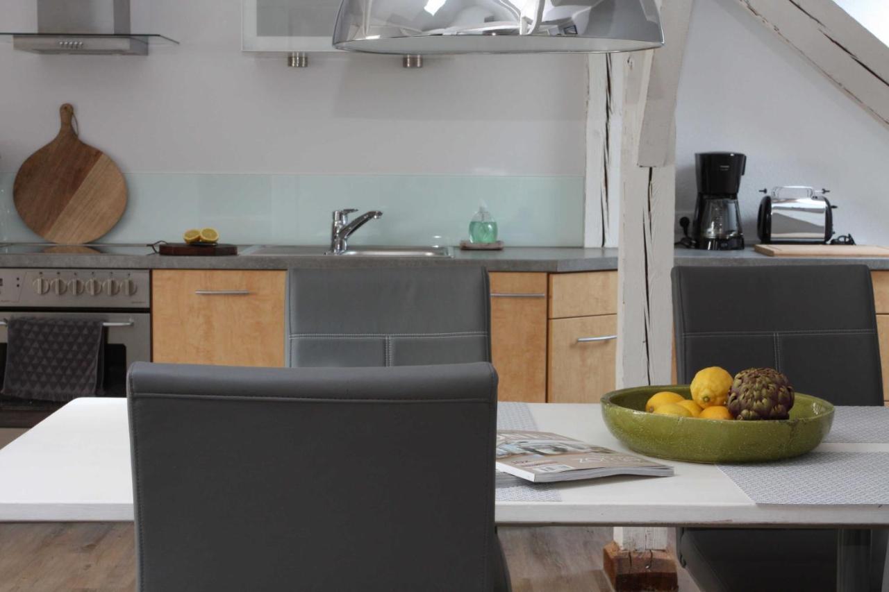 Ferienwohnung Bauhausblick デッサウ エクステリア 写真
