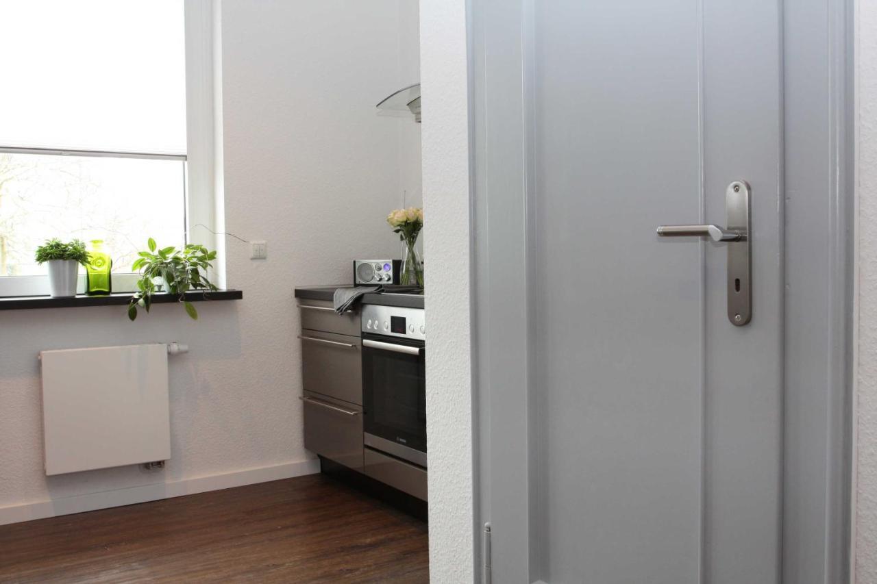 Ferienwohnung Bauhausblick デッサウ エクステリア 写真